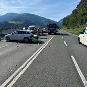 AUFRÄUMARBEITEN NACH VERKEHRSUNFALL