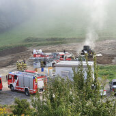 Brand einer Arbeitsmaschine