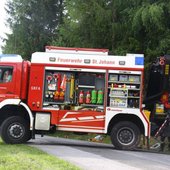 Unterstützung der Feuerwehr Großarl