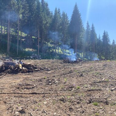 BRANDEINSATZ NACH SONNWENDFEUER