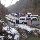 AUFRÄUMARBEITEN NACH VERKEHRSUNFALL