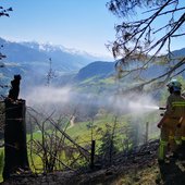 Wiesenbrand in Goldegg