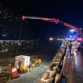 Bergung von Baumaschinen und Baustelleneinrichtungen