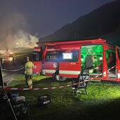 GROßBRAND FORSTAU