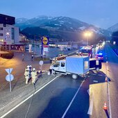 VERKEHRSUNFALL VERLETZTE PERSON