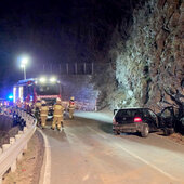 AUFRÄUMARBEITEN NACH VERKEHRSUNFALL