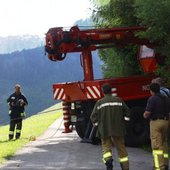 Unterstützung der Feuerwehr Großarl