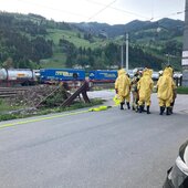 Gefahrguteinsatz Bahnhof