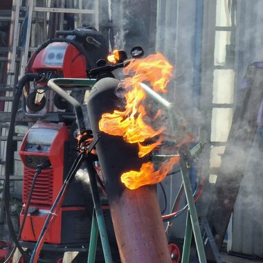 BRAND ACETYLENGASFLASCHE