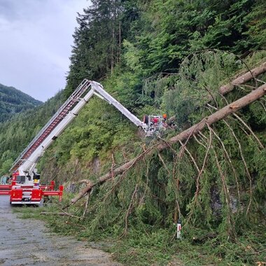 UNWETTER MIT STURM
