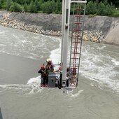 Menschenrettung nach Raftingunfall